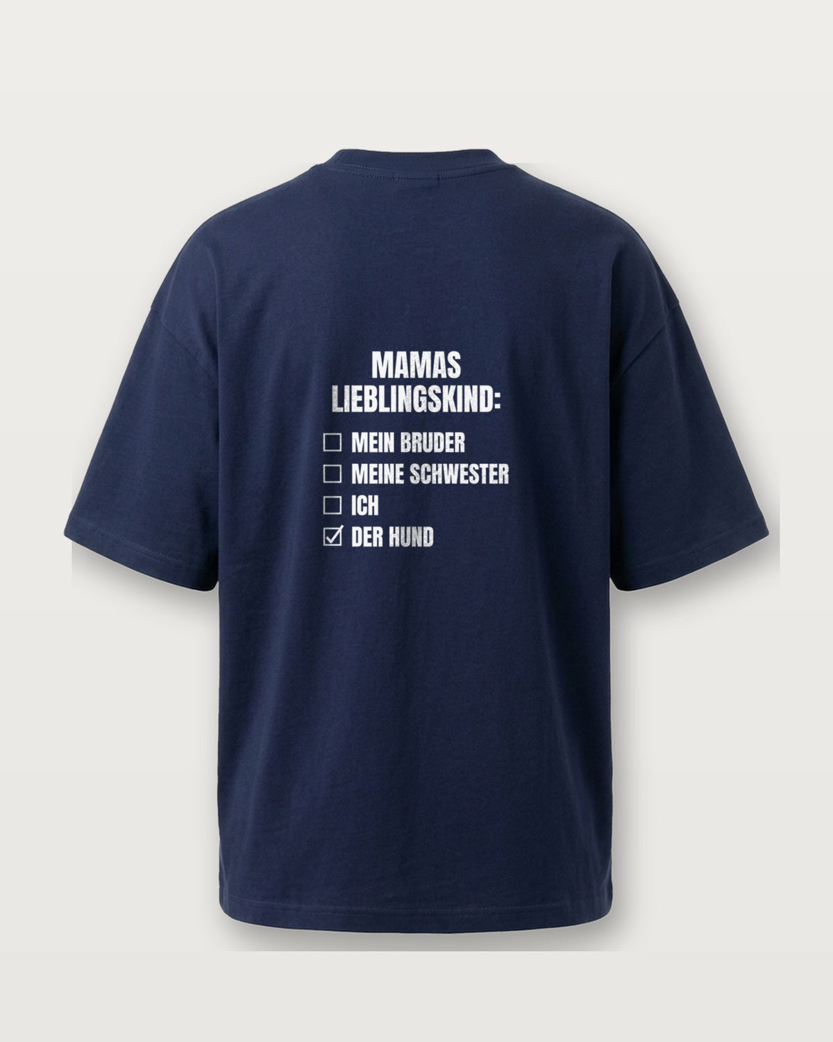 Mamas Lieblingskind: der Hund - Navy