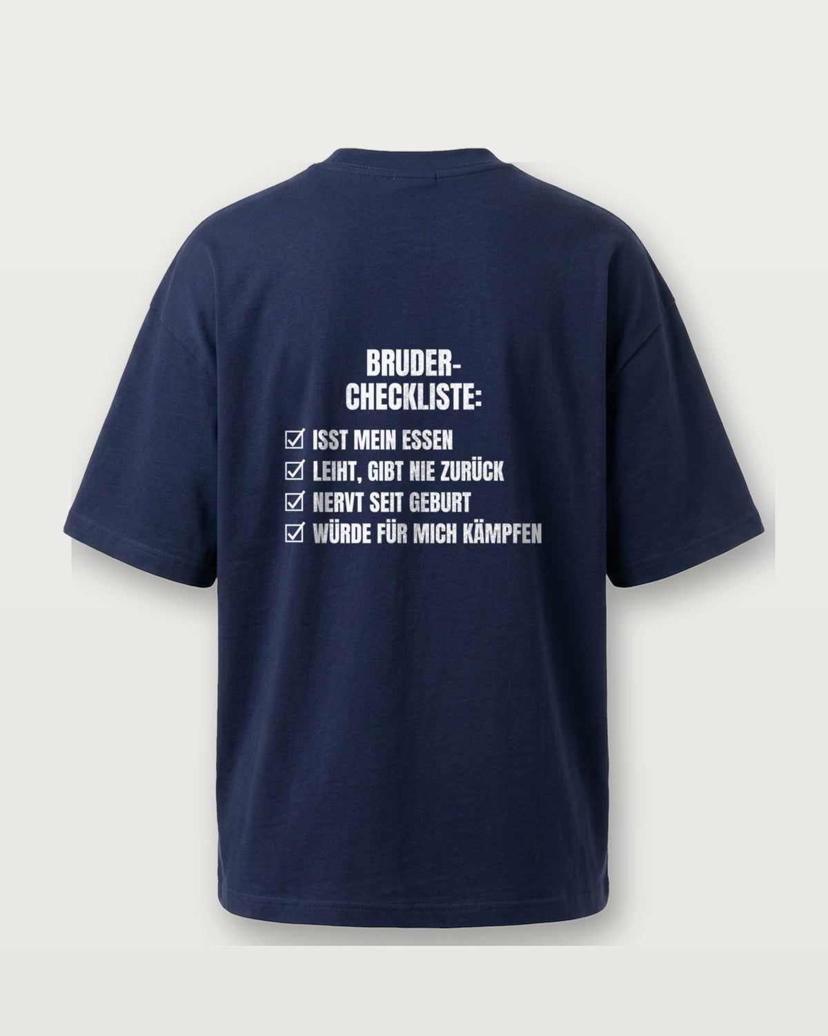 Bruder-Checkliste - Navy