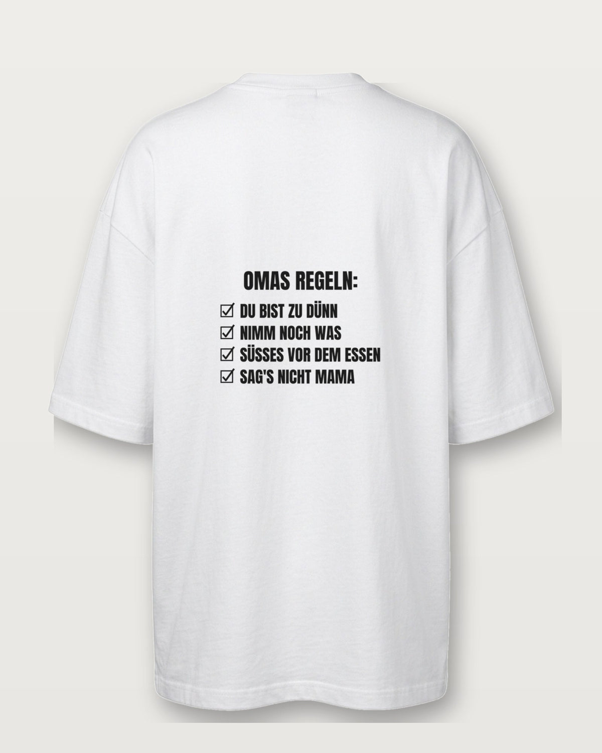 Omas Regeln - Weiß