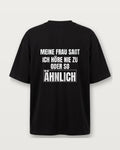 Meine Frau sagt, ich höre nie zu. Oder so ähnlich - Schwarz