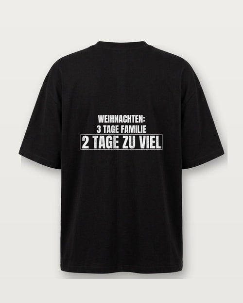 Weihnachten: 3 Tage Familie, 2 Tage zu viel - Schwarz