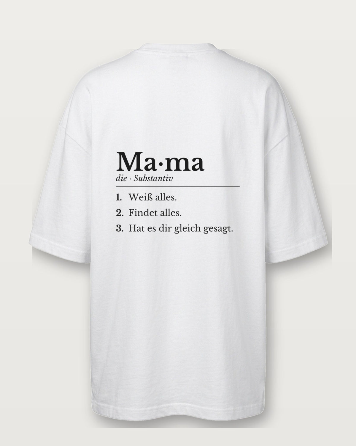 Mama: Definition - Weiß