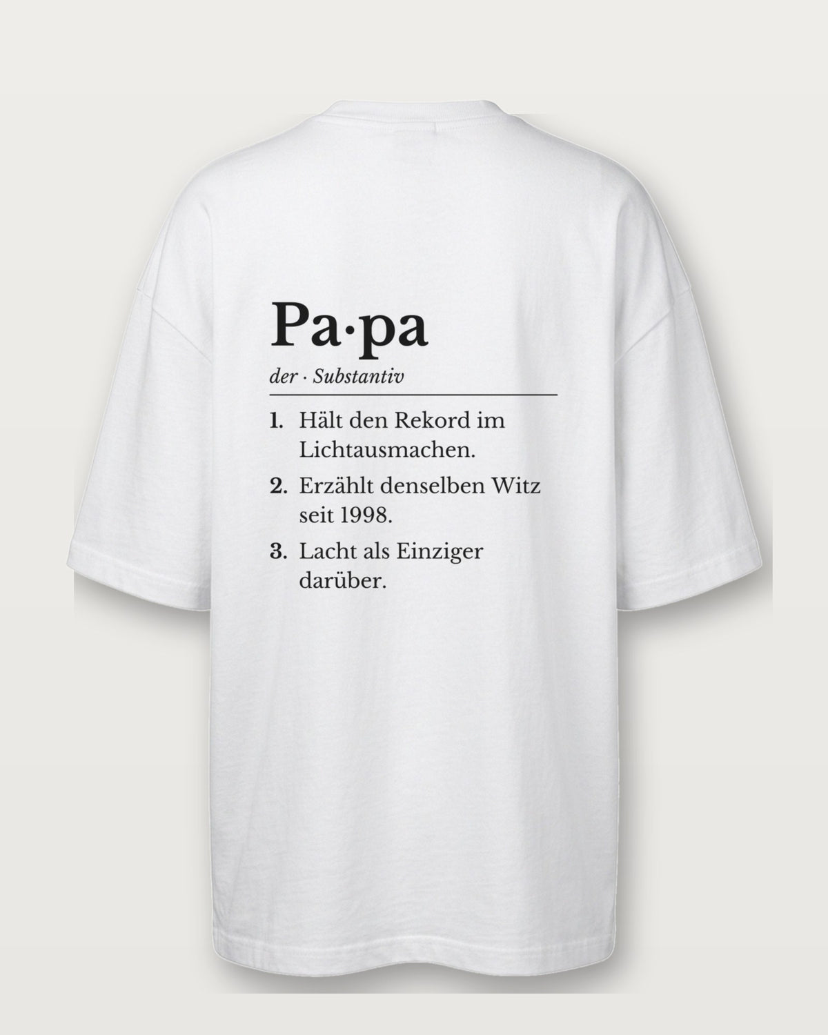 Papa: Definition - Weiß