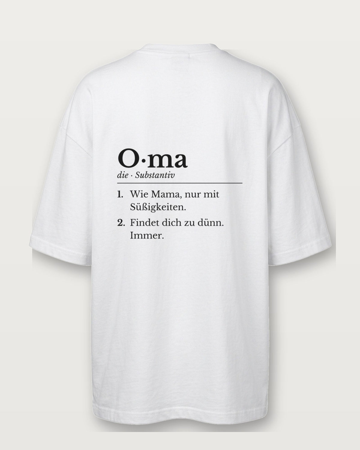 Oma: Definition - Weiß