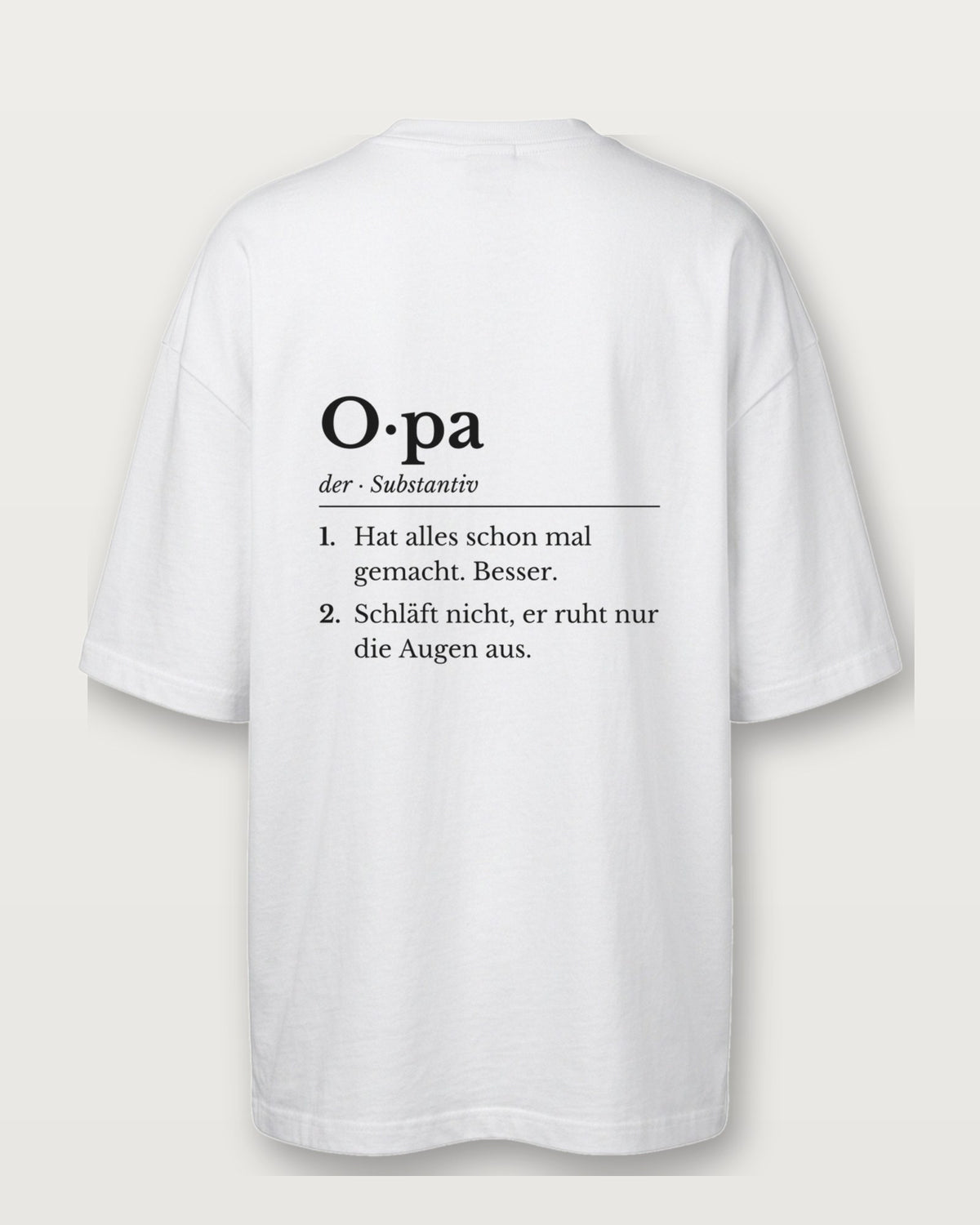 Opa: Definition - Weiß