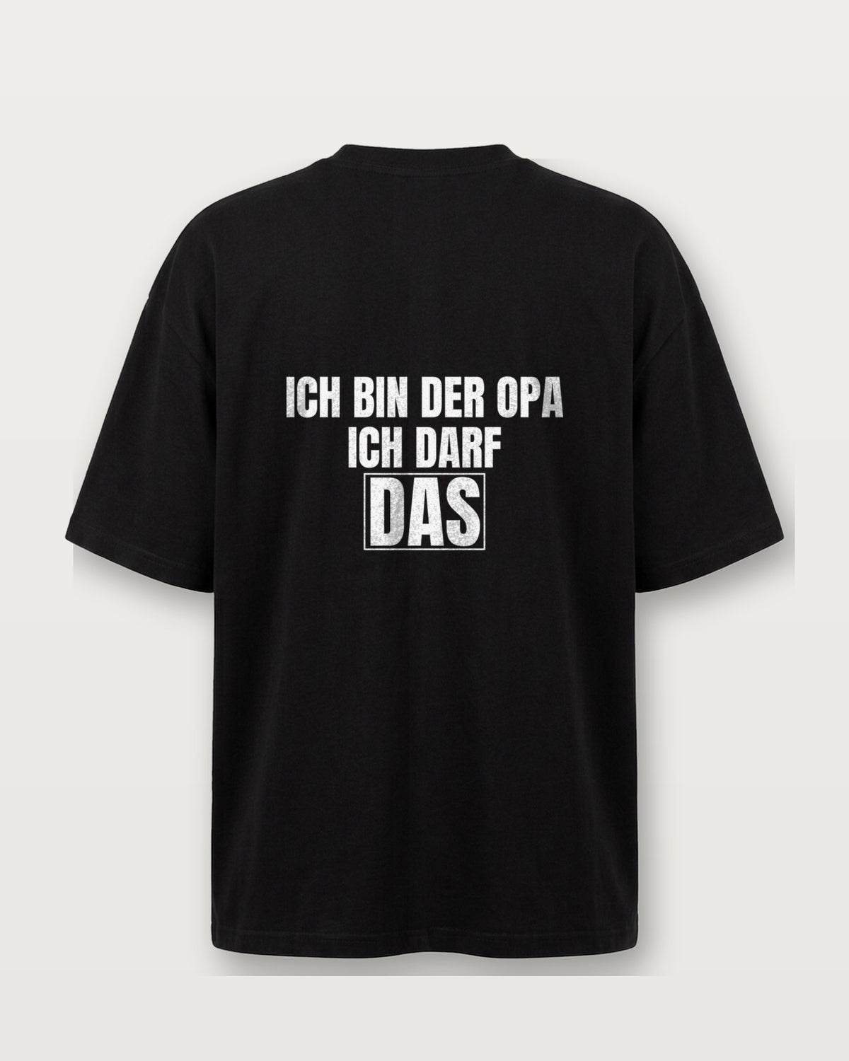 Ich bin der Opa, ich darf das - Schwarz