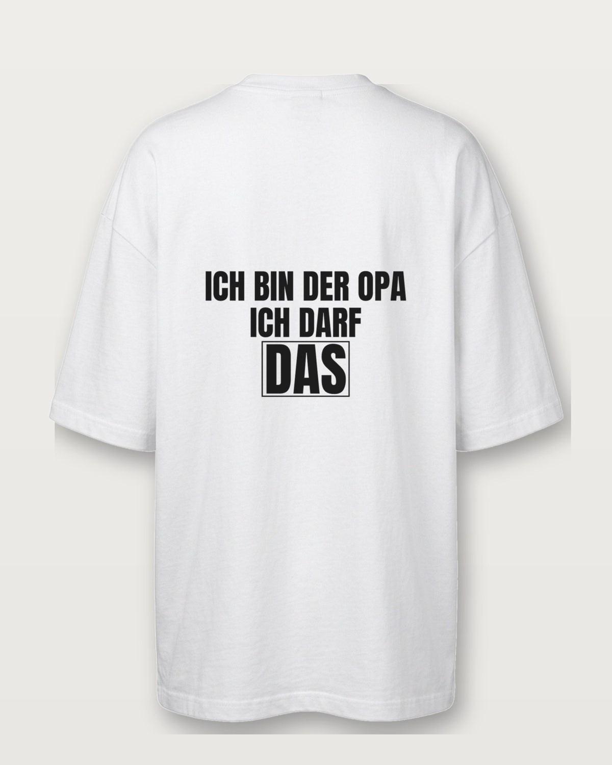 Ich bin der Opa, ich darf das - Weiß