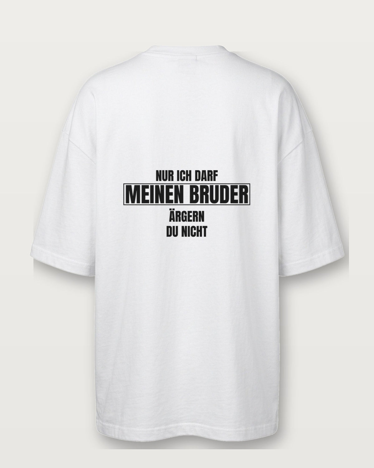 Nur ich darf meinen Bruder ärgern - Weiß