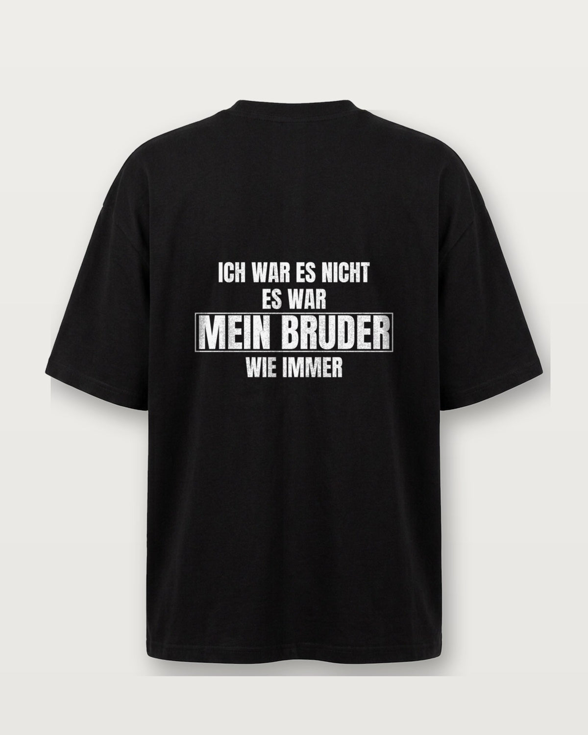 Ich war es nicht, es war mein Bruder - Schwarz