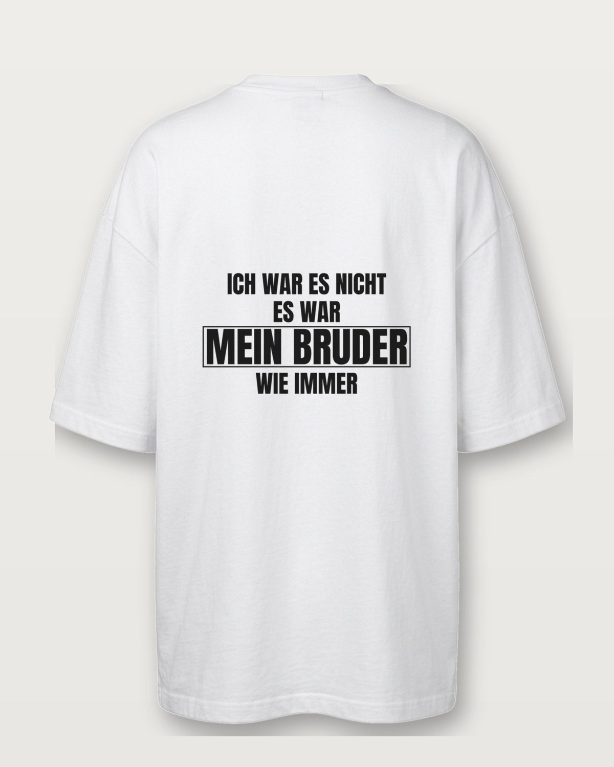 Ich war es nicht, es war mein Bruder - Weiß