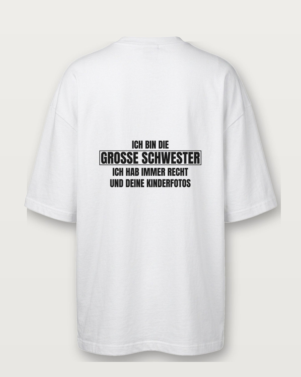Ich bin die große Schwester - Weiß