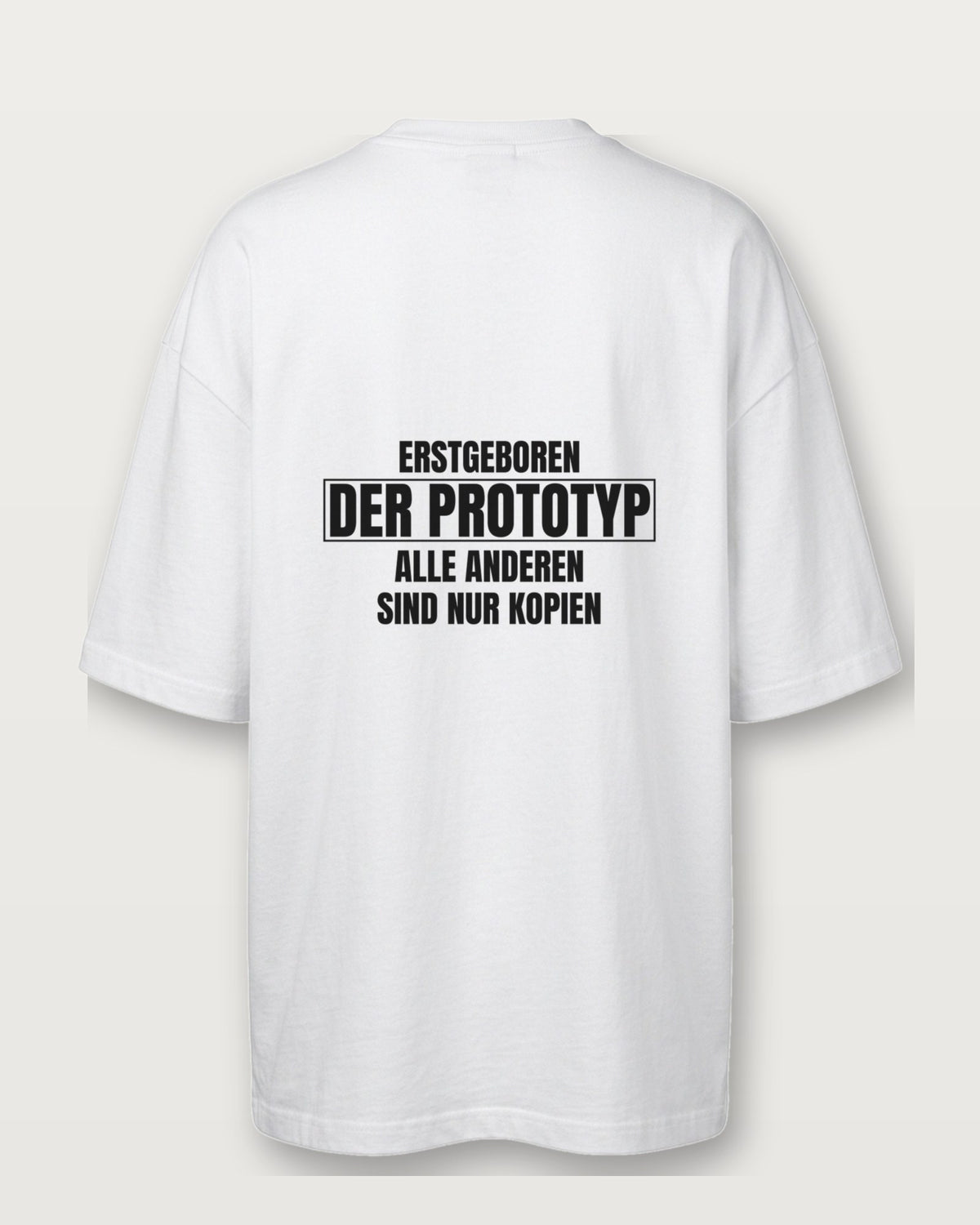 Erstgeboren: der Prototyp - Weiß